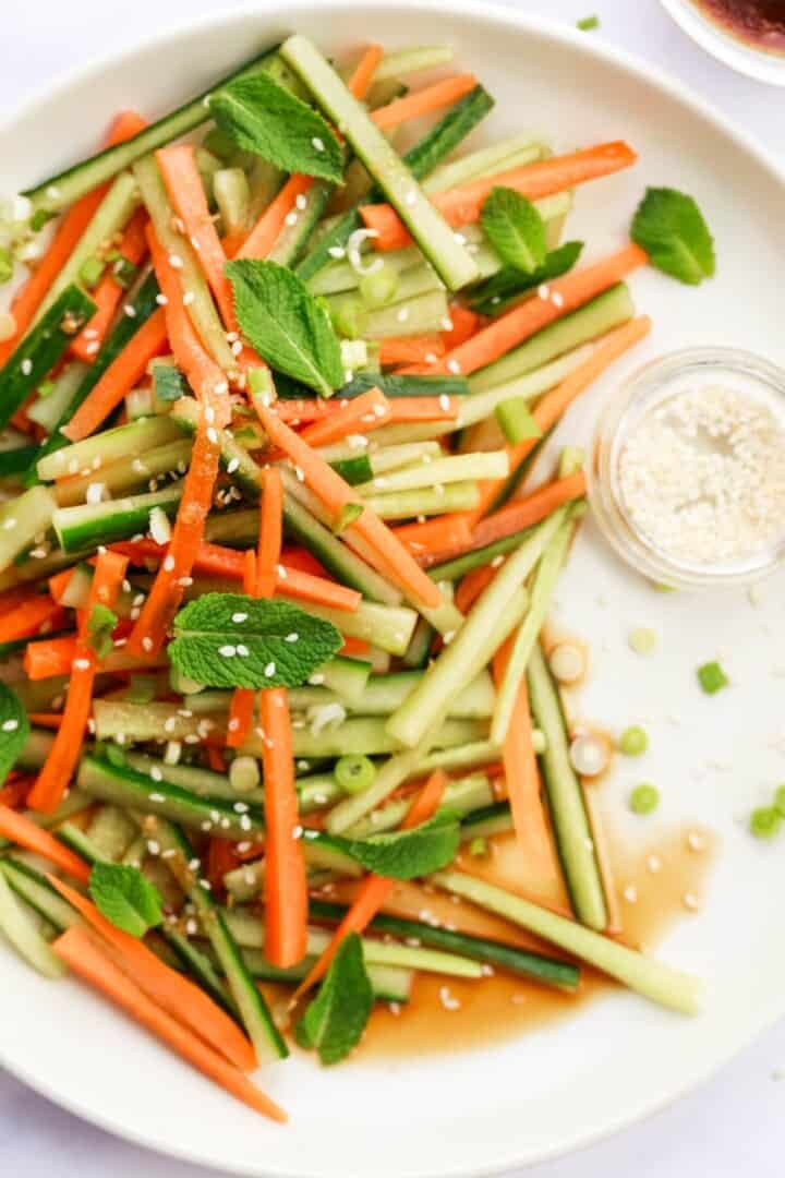 Carrot Cucumber Salad